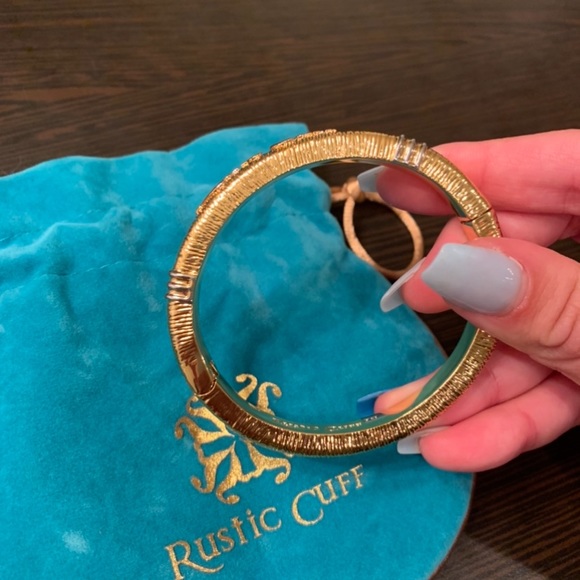 Rustic Cuff Gold Cuff - Picture 3 of 3